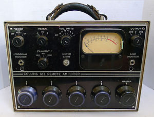 VINTAGE COLLINS 12Z TUBE MICROPHONE PRE AMP AND MIXER RCA OP 6