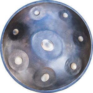 Handpan Battiloro F Minor 8 notes Steel Pan Handrum Harmonic Drum+soft bag