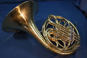Vintage Martin Model 7600 Double French Horn (Made in USA) w/Case, Mouthpiece