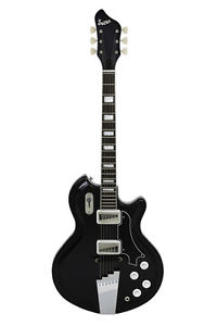 Supro Coronado II 1582JB Electric Guitar 2 Vistatone Pickup Black
