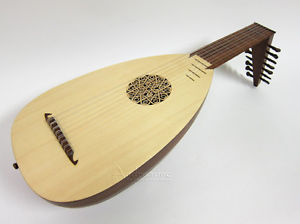 8-COURSE CANADIAN SPRUCE TOP OUD w/ PADDED GIG BAG & PLAY BOOK - BLEMISHED