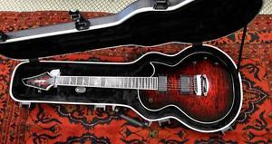 Jackson Pro Series Monarkh Trans Red Burst Electric Guitar w/ SKB Trigger Case