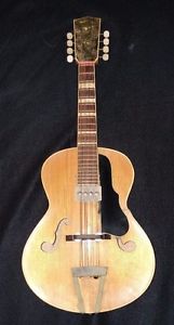 ORIGINAL VINTAGE HOFNER ARNOLD HOYER ELECTRIC MANDOLIN GUITAR