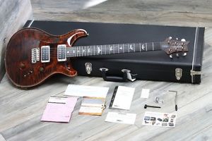 NICE! 2015 PRS Custom 24 With One Piece 10 TOP in Tortoise Shell + OHSC + Papers