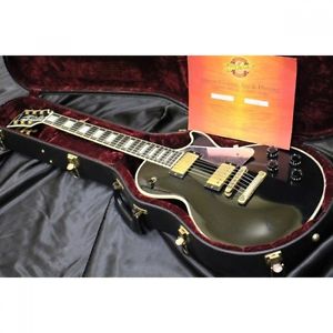 Gibson Histric Les Paul Custom MAHO Black w/hard case Electric From JAPAN #H122