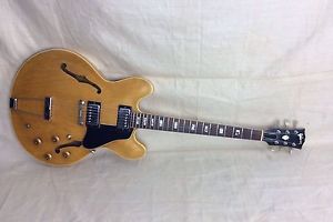 Vintage 1969 Gibson ES-340 Thinline Electric Guitar ES-335 Blond Circa 1960's