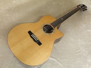 Morris Hand Made Premium S-101 III NAT w/hard case F/S Guiter Bass #S336