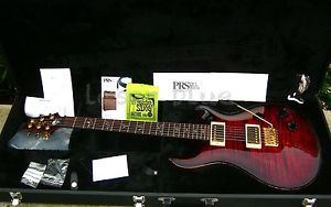 ✯EXCEPTIONAL✯2009 Paul Reed Smith PRS CUSTOM 22 ✯TREM✯FIRE RED✯TEN TOP!✯£2659 !