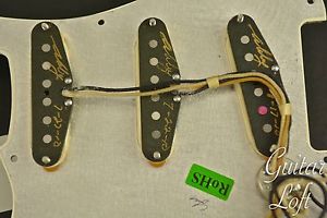 Fender Custom Shop Stratocaster Pickguard w Hand Wound Abby Ybarra 60'sl Pickups