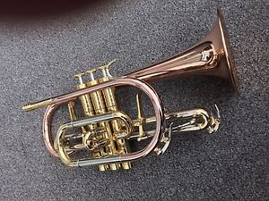 Catelinet HC-20 Rousseau Bb Cornet-#EX DEMO#Large Bore, Pro Level Instrument-