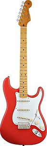 Fender Classic Series 50s Stratocaster Maple Neck Fiesta Red + Gigbag+ Garantie