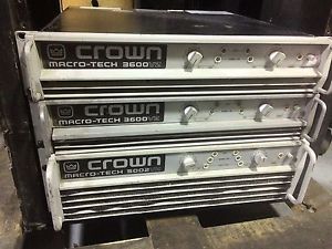 Crown Amp rack