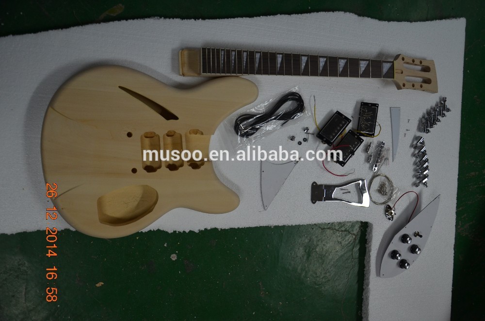 PROJECT ELECTRIC GUITAR BUILDER KIT DIY WITH ALL ACCESSORIES