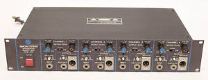 Simon Systems RDB-400 4 Channel Integrated Active Direct Box Rackmount Unit