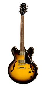 Gibson Custom ES-335 Dot Electric Guitar, Vintage Sunburst, Figured Maple