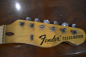 Fender 1972 Telecaster Guitar Neck