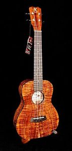 KANILE’A KANILEA K-2 T PREMIUM SELECT SOLID KOA TENOR UKULELE WITH CASE
