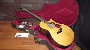 Beautiful Taylor 714CE Acoustic Electric Guitar Natural w/ Hardshell! Worldshp