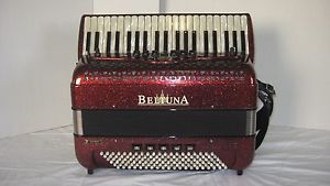 Accordion - Beltuna Piano Style, Model Euro 9001, Made in Italy - BARELY PLAYED!
