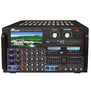 IDOLMAIN IDOLPRO 8000W KARAOKE MIXING AMPLIFIER w/ 7" LCD SCREEN