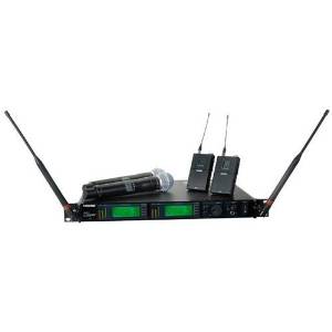 Shure UR124D+/BETA58A Dual Channel Wireless Combo System