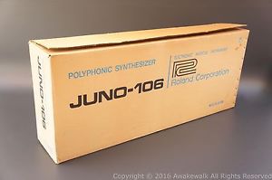 Roland Juno-106 juno106 Perfect Working Nice Condition Serial # 4226**