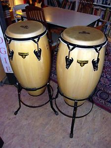 Congaset Latin Percussion LP Serie Matador Paar Conga Quinto Ständer Trommel