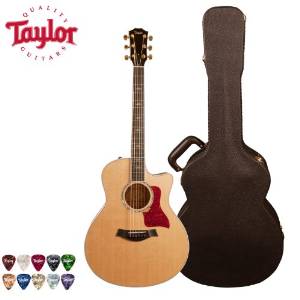 Taylor Guitars 616CE Acoustic Guitar with Deluxe Brown Hardshell Case and 10-Piece Pick Pack