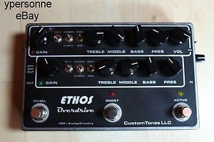 ETHOS OVERDRIVE PEDAL ! THINK DUMBLE UNDER STEROIDS ! TLE SWITCH !