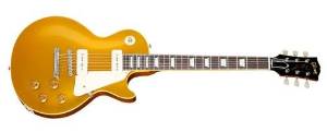 Gibson Custom Shop LPR63VOAGNH1 1956 Les Paul Goldtop VOS-2013 Electric Guitar, Antique Gold