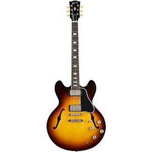 Gibson Memphis ES63HBNH1 Semi-Hollow-Body Electric Guitar, Honeyburst