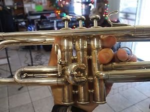 Yamaha YTR 739T YTR-739 T silver trumpet trigger reverse leadpipe tuning slide