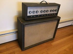 VINTAGE SILVERTONE 1484 DANELECTRO TWIN TWELVE AMP, SERVICED!!!