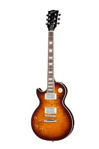 Gibson USA LPSAALDBCH1LP Standard 2013 Premium Flame Desert Burst Left Hand