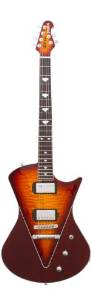 Ernie Ball Music Man Armada 750-Z1-20-00-CS-CR Armada Electric Guitar, Quilt Top Sunburst