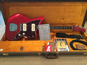 fender custom shop jazzmaster 2012 candy apple red stratocaster jaguar