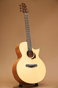 Yokoyama Guitars: Acoustic Guitar SJF-WH Honduras Mahogany USED