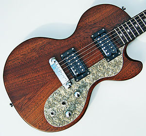 HiGuitarsUK Pogo UK Handcrafted Guitar, Grey Mist. D'Addario Strings. NEW