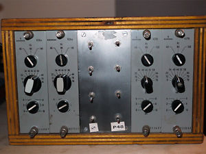 4 x Siemens V276 Preamps und Stromversorgung im Holzgehäuse