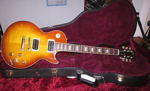 2009 Gibson Custom Les Paul Axcess Standard Iced Tea Burst With Original Case
