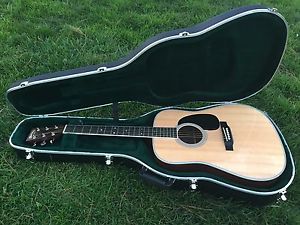 "D35 Martin" Guitar w/ built in pickup and hard case