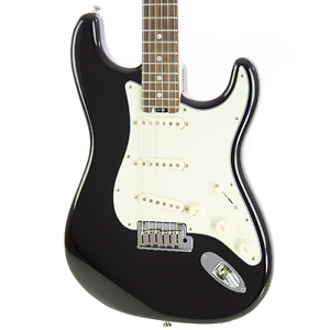 Used 2016 Fender Elite Stratocaster Strat Mystic Black Electric Guitar
