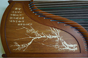 Chinese Guzheng, Chinese Zither Harp, Plum Blossom Descending