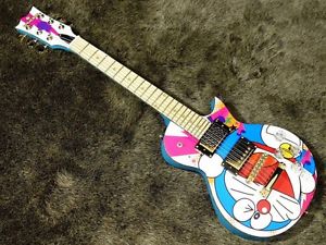 ESP Doraemon Mini Guitar Used Guitar Free Shipping from Japan #g1961