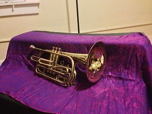 Wow! Nice Ready To Play King 1130 Flugabone Marching Trombone