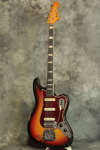 Fender 1967 - 68 year made Bass VI Sunburst Used  w/ Gigbag