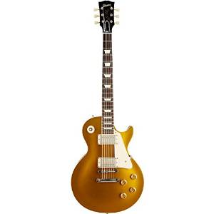 Gibson Custom 2014 1957 Les Paul Reissue VOS Electric Guitar with Bigsby Antique Gold