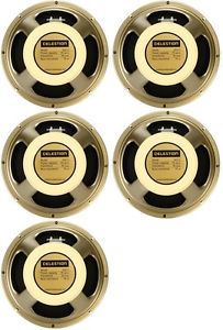 Celestion G12H-75 Creamback 12" 75-Watt Replacement Gui... (5-pack) Value Bundle
