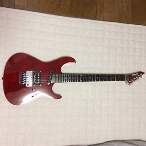Excellent! ESP Japan -Edwards- Guitar E-MV-125FR Black Cherry 27f Seymour Duncan