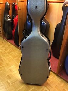 Cello Cellokasten Celloetui Cellokoffer Titanium GEWA Original Carbon Karbon